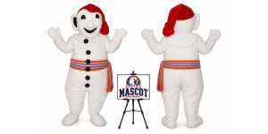 Christmas Snowman Mascot Costume for Christmas Events Christmas Snowman Mascot Costume for Christmas Events