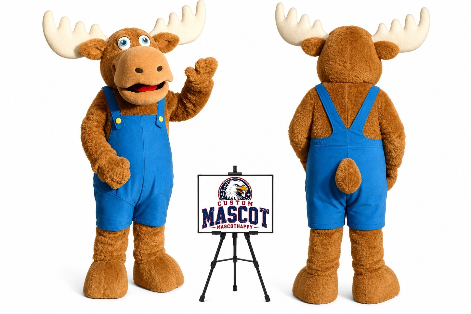 Christmas Reindeer Mascot Costume for Christmas Events Christmas Reindeer Mascot Costume for Christmas Events