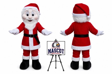 Christmas Santa Claus Mascot Costume for Christmas Events