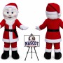 Christmas Santa Claus Mascot Costume for Christmas Events