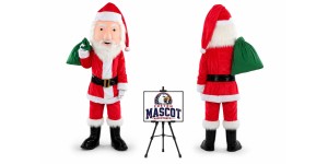 Christmas Santa Mascot Costume for Christmas Events Christmas Santa Mascot Costume for Christmas Events