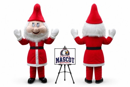 Christmas Santa Mascot Costume for Christmas Events