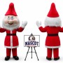Christmas Santa Mascot Costume for Christmas Events