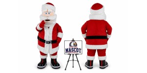 Christmas Santa Mascot Costume for Christmas Events Christmas Santa Mascot Costume for Christmas Events