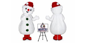 Christmas Snowman Mascot Costume for Christmas Events Christmas Snowman Mascot Costume for Christmas Events