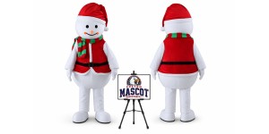 Christmas Snowman Mascot Costume for Christmas Events Christmas Snowman Mascot Costume for Christmas Events