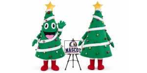 Christmas Tree Mascot Costume for Christmas Events Christmas Tree Mascot Costume for Christmas Events