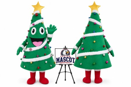 Christmas Tree Mascot Costume for Christmas Events