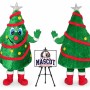 Christmas Tree Mascot Costume for Christmas Events