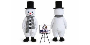 Christmass Snowman Mascot Costume for Christmas Events Christmass Snowman Mascot Costume for Christmas Events