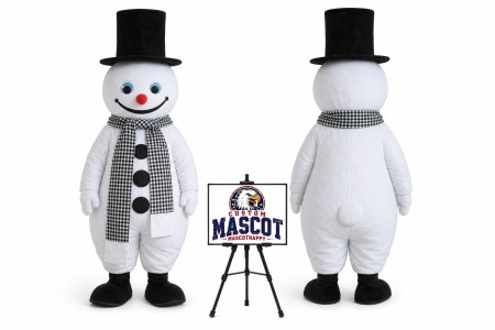 Christmass Snowman Mascot Costume for Christmas Events