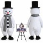 Christmass Snowman Mascot Costume for Christmas Events