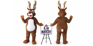 Chritmas Reeindeer Mascot Costume Chritmas Reeindeer Mascot Costume