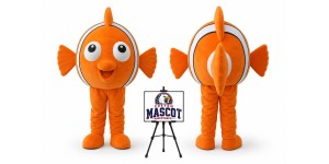 Clown Fish Mascot Costume for Parties Clown Fish Mascot Costume for Parties