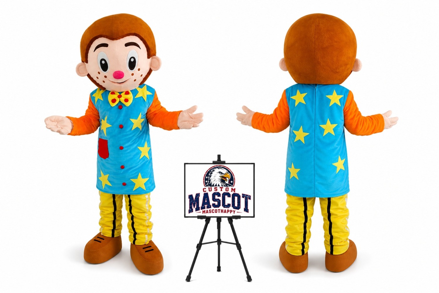 Clown Mascot Costume for Parties Clown Mascot Costume for Parties