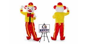 Clown Mascot Costume for Parties Clown Mascot Costume for Parties