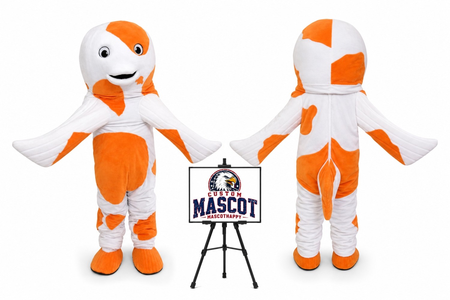 Clownfish Fish Mascot Costume for Parties Clownfish Fish Mascot Costume for Parties