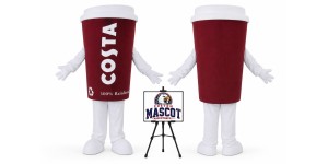 Coffee Bottle Cup Mascot Costume Coffee Bottle Cup Mascot Costume