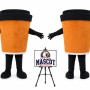 Coffee Cup Mascot Costume