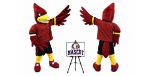 College Cardinal Mascot Costume College Cardinal Mascot Costume