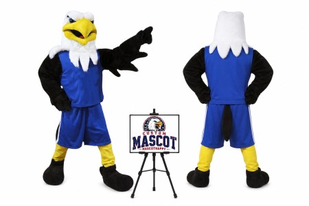 College Eagle Mascot Costume