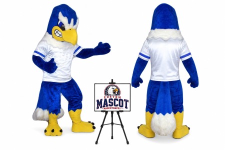 College Fierce Falcon Mascot Costume