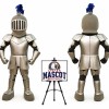 College Knight Mascot Costume