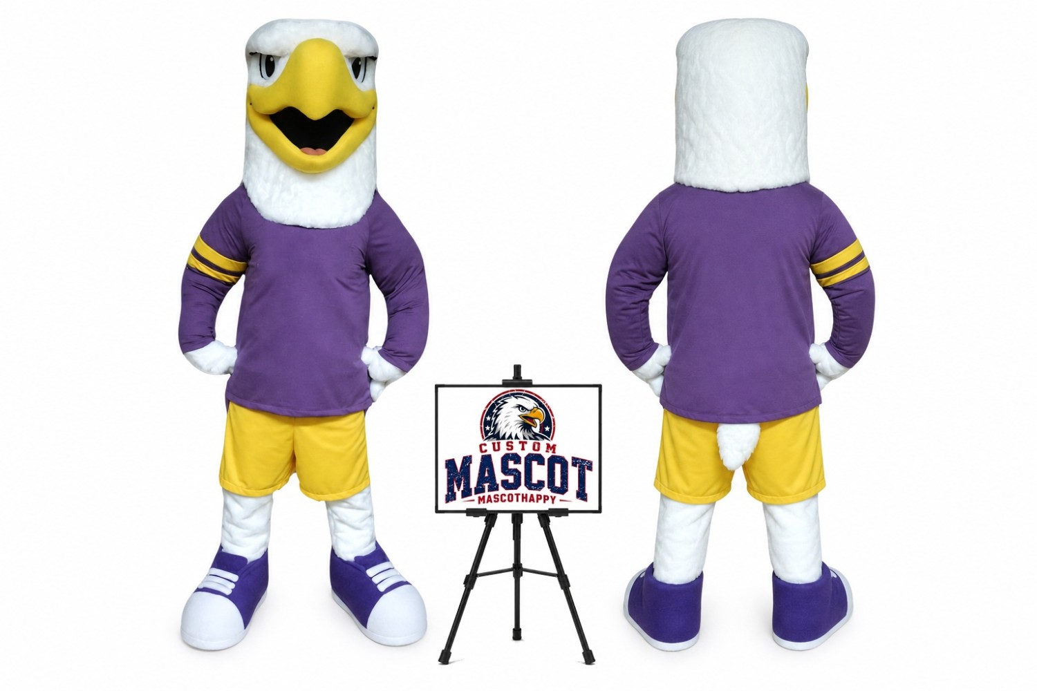 College Hawk Mascot Costume College Hawk Mascot Costume