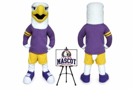 College Hawk Mascot Costume