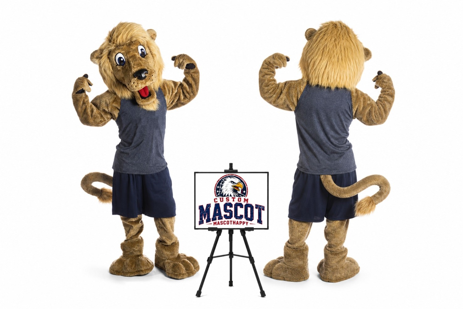College Lion Mascot Costume College Lion Mascot Costume