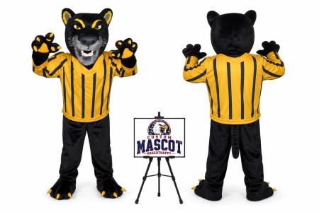 College Panther Mascot Costume