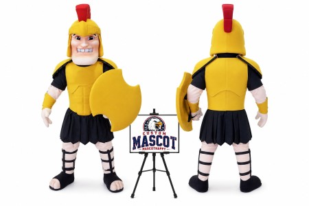 College Spartan Mascot Costume