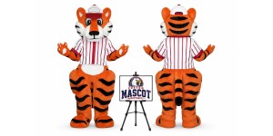 College Sport Tiger Mascot Costume for Sports Events College Sport Tiger Mascot Costume for Sports Events