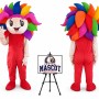 Colorful Sunflower Mascot Costume