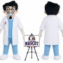 Confident Doctor Mascot Costume