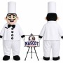 Cook Chef Mascot Costume for Food Events