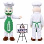 Cooker Mascot Costume for Food Events