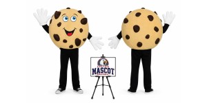 Cookie Mascot Costume for Food Events Cookie Mascot Costume for Food Events