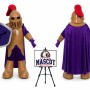 Copper Knight Mascot Costume