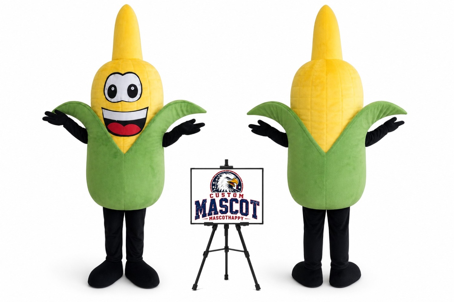 Corn Mascot Costume for Food Events Corn Mascot Costume for Food Events