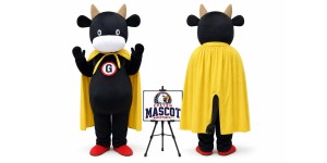 Cartoon Animal Cow Mascot Costume Cartoon Animal Cow Mascot Costume