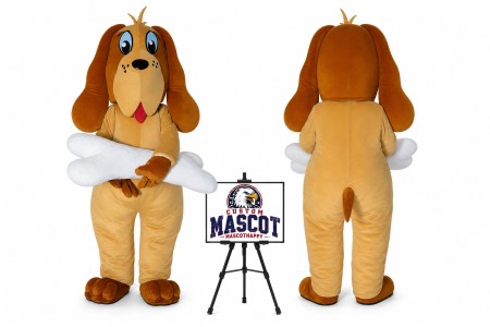 Cartoon Animal Pug Mascot Costume