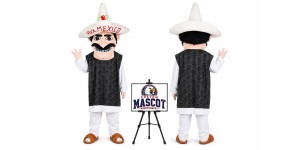 Cartoon Bearded Man Mascot Costume Cartoon Bearded Man Mascot Costume