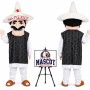 Cartoon Bearded Man Mascot Costume