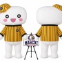 Cartoon Cake Mascot Costume