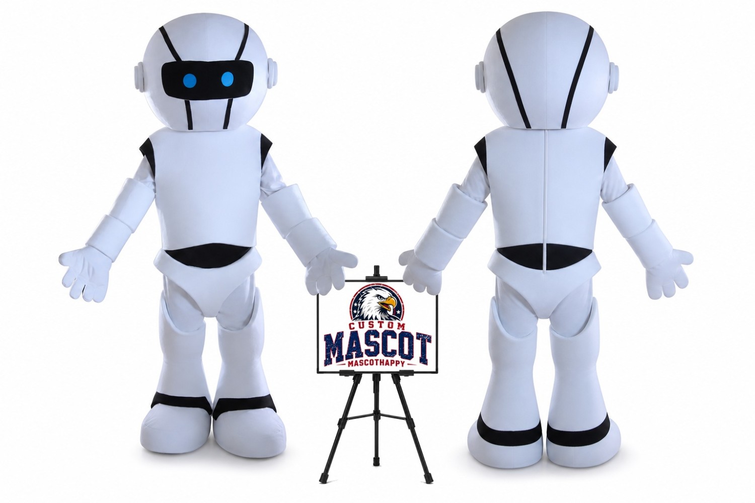 Cartoon Future Robot Mascot Costume Cartoon Future Robot Mascot Costume