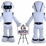 Cartoon Future Robot Mascot Costume
