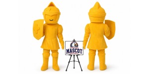 Cartoon Knight Mascot Costume Cartoon Knight Mascot Costume