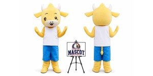 Cartoon Little Cow Mascot Costume Cartoon Little Cow Mascot Costume