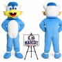 Cartoon Little Wolf Mascot Costume